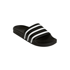 adidas Adilette Slides "Black White" - Men's