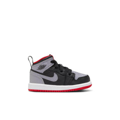 Air Jordan 1 Mid "Cement Grey" - Toddler's TD