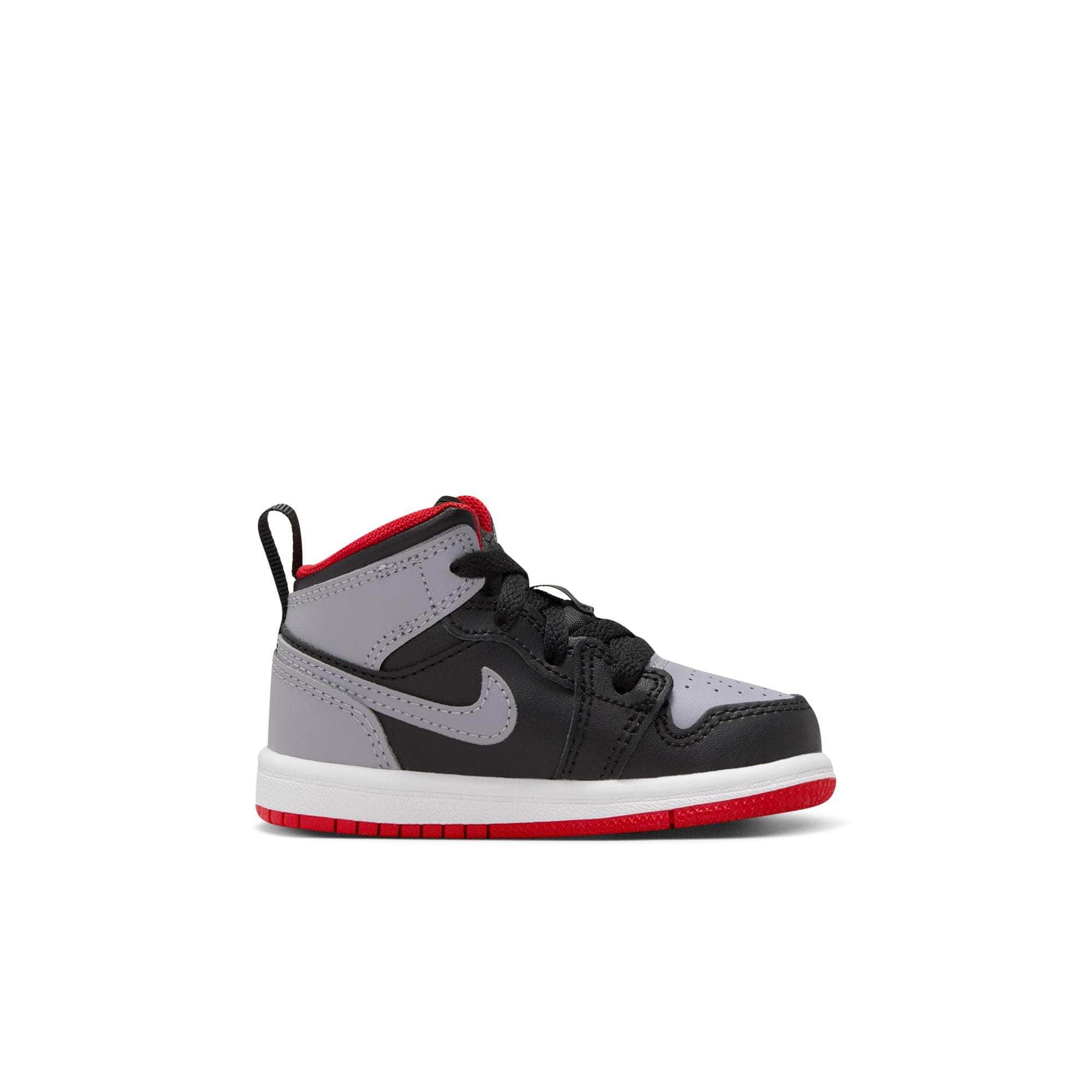 Air Jordan 1 Mid "Cement Grey" - Toddler's TD