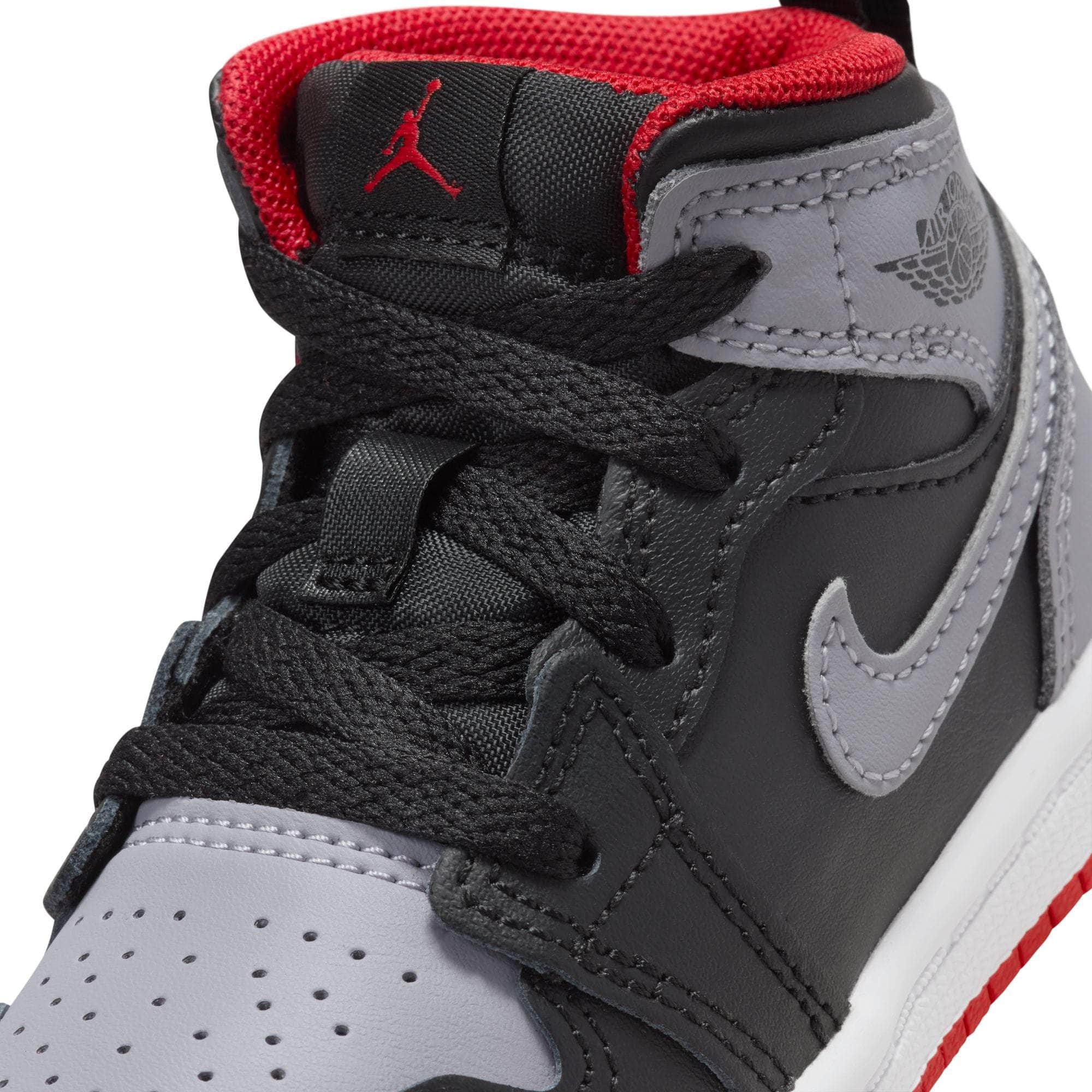 Air Jordan 1 Mid "Cement Grey" - Toddler's TD