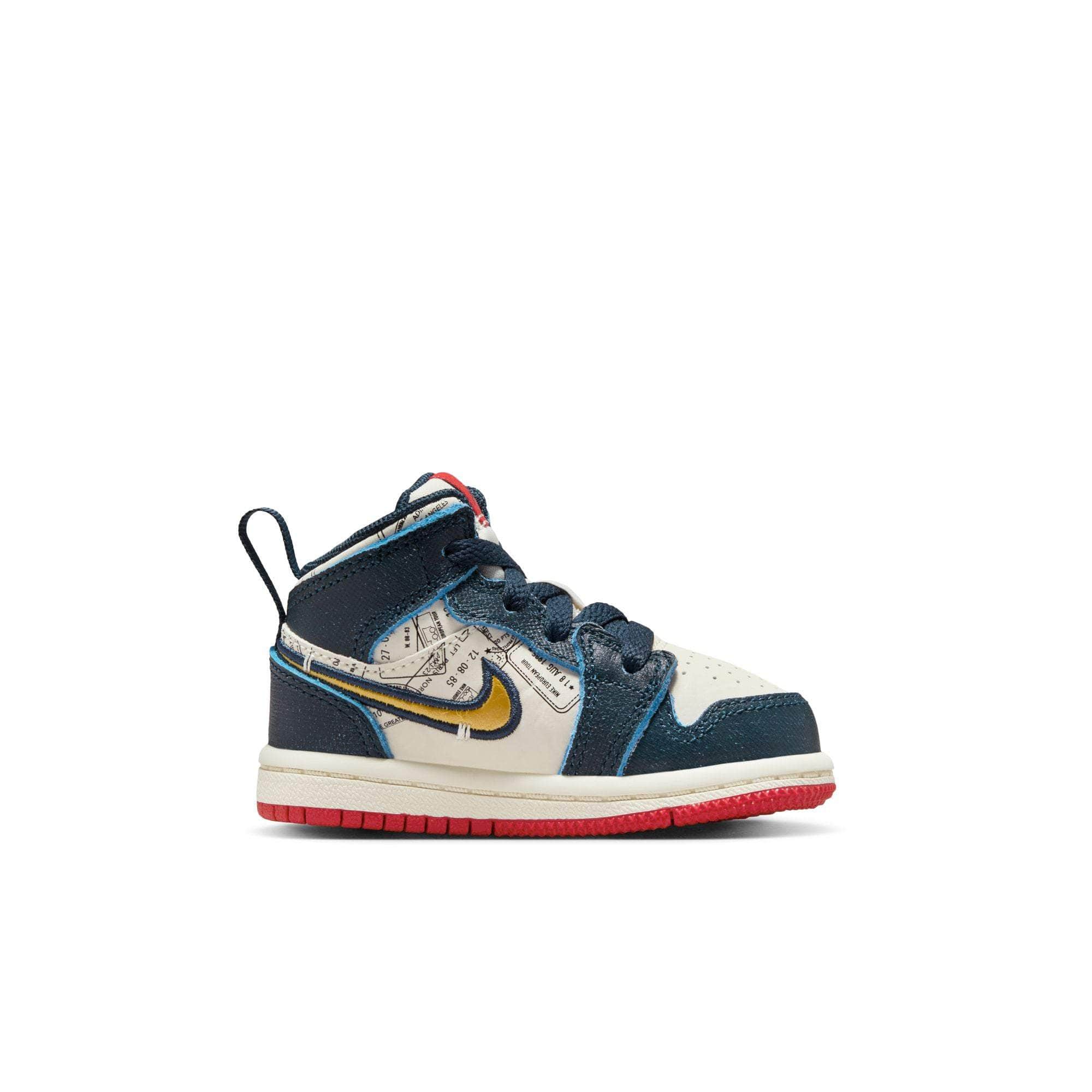 Air Jordan 1 Mid SE "Armory Navy" - Toddler's TD