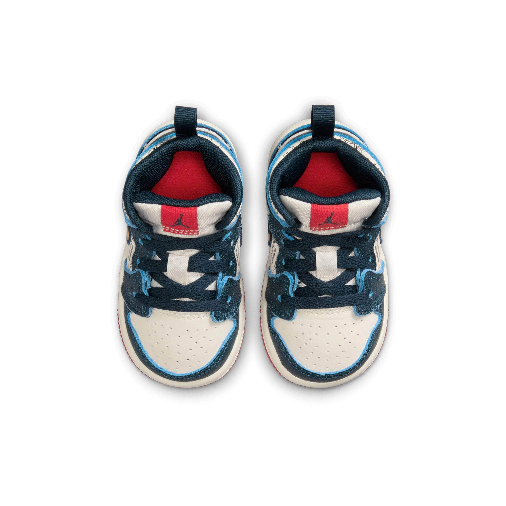 Air Jordan 1 Mid SE "Armory Navy" - Toddler's TD