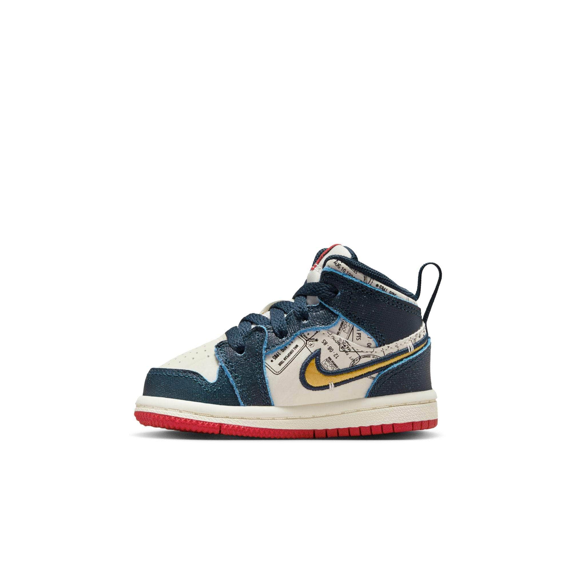 Air Jordan 1 Mid SE "Armory Navy" - Toddler's TD