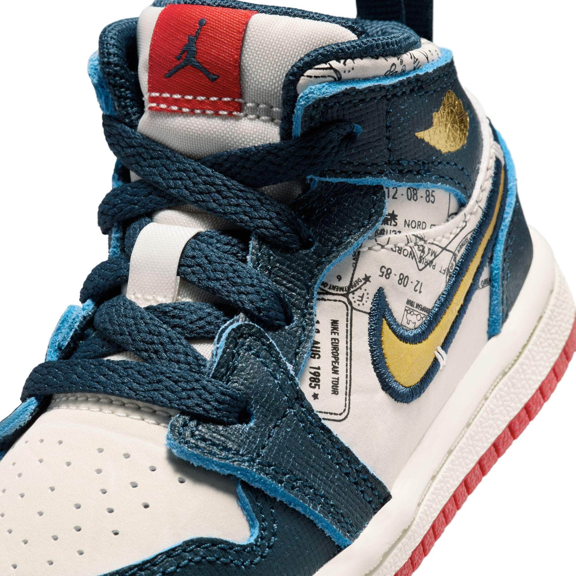 Air Jordan 1 Mid SE "Armory Navy" - Toddler's TD