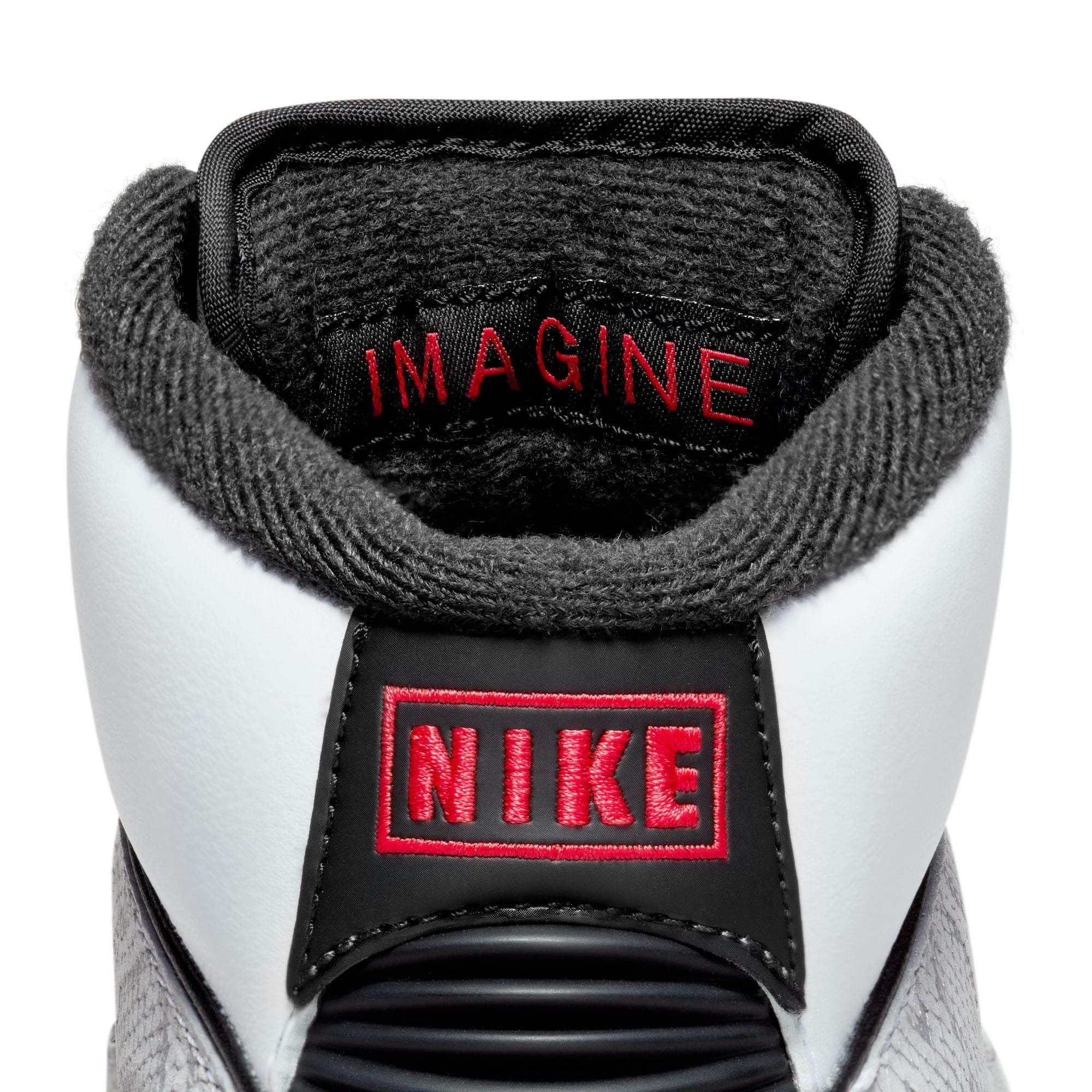 Air Jordan 2 Retro "White Fire Red Black Cement" - Boy's GS