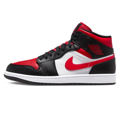 Air Jordan 1 Mid 'Black Fire Red'