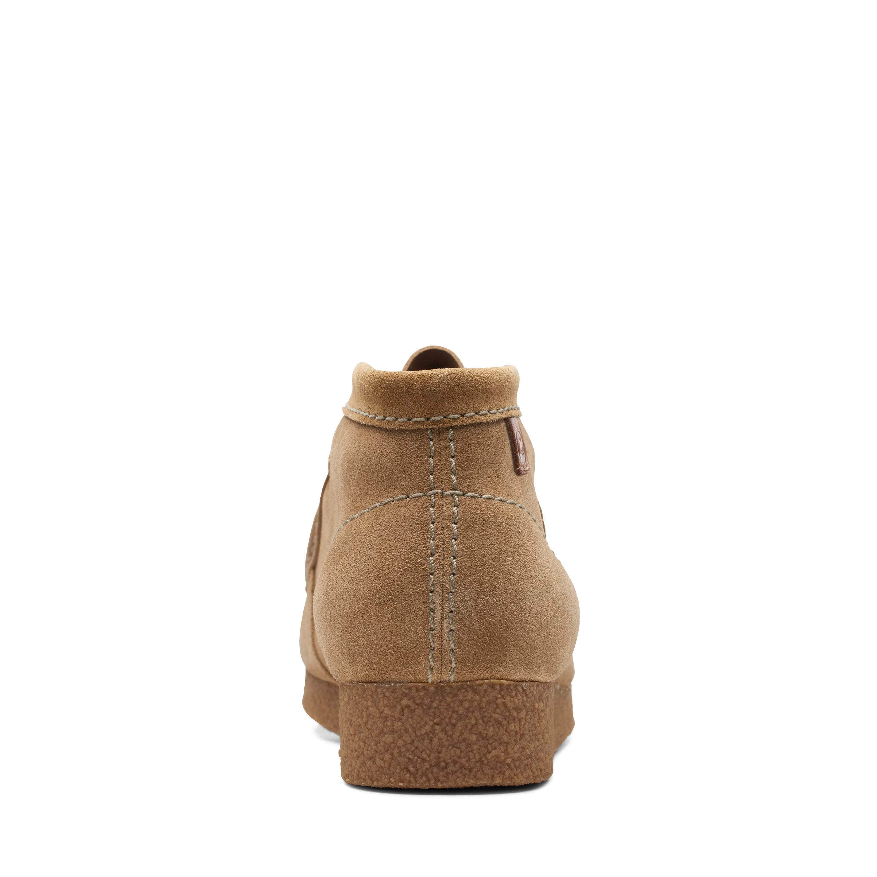 Clarks Shacre Boot Dark Sand Suede - Men's