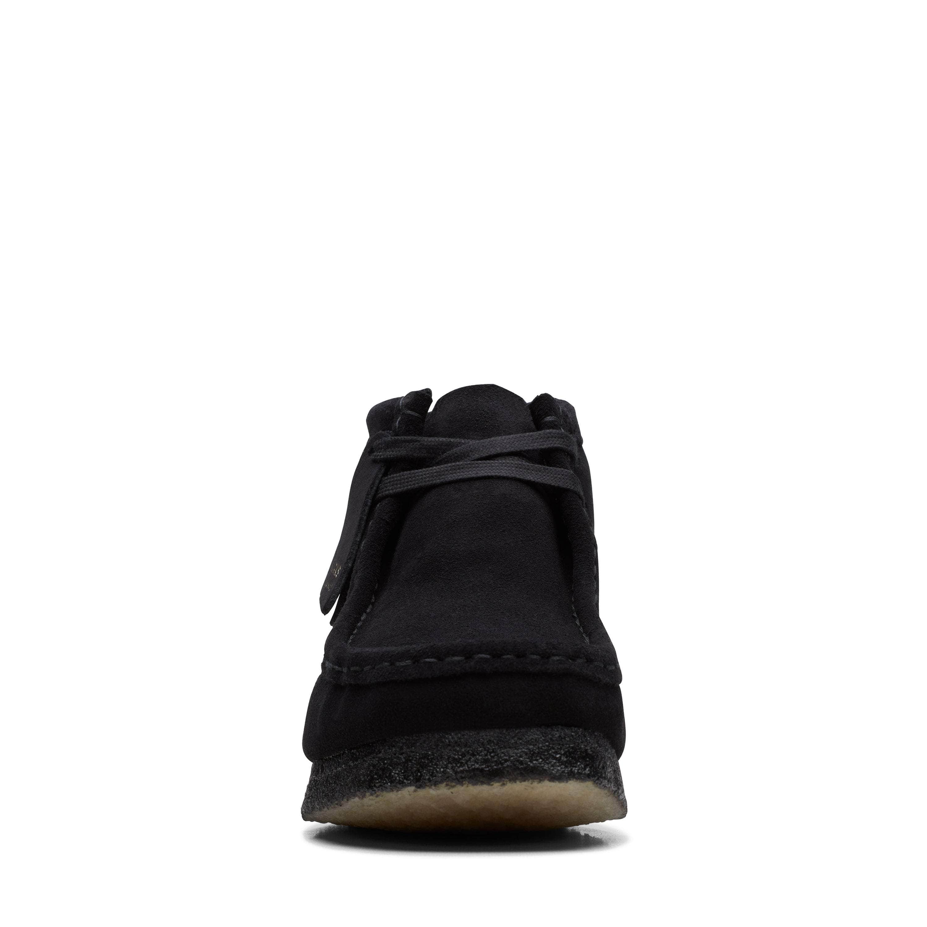 Clarks Wallabee Boot Black Sde - Men's
