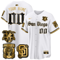 SD 2026 City Connect x Tony Gwynn Patch Vapor Premier Limited Custom Jersey - All Stitched V5