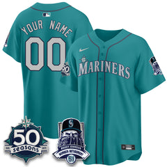 SEA Randy Johnson Vapor Limited Custom Jersey V2- All Stitched