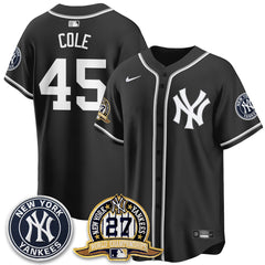 NYY 2026 Black Out Style Vapor Limited Jersey - All Stitched