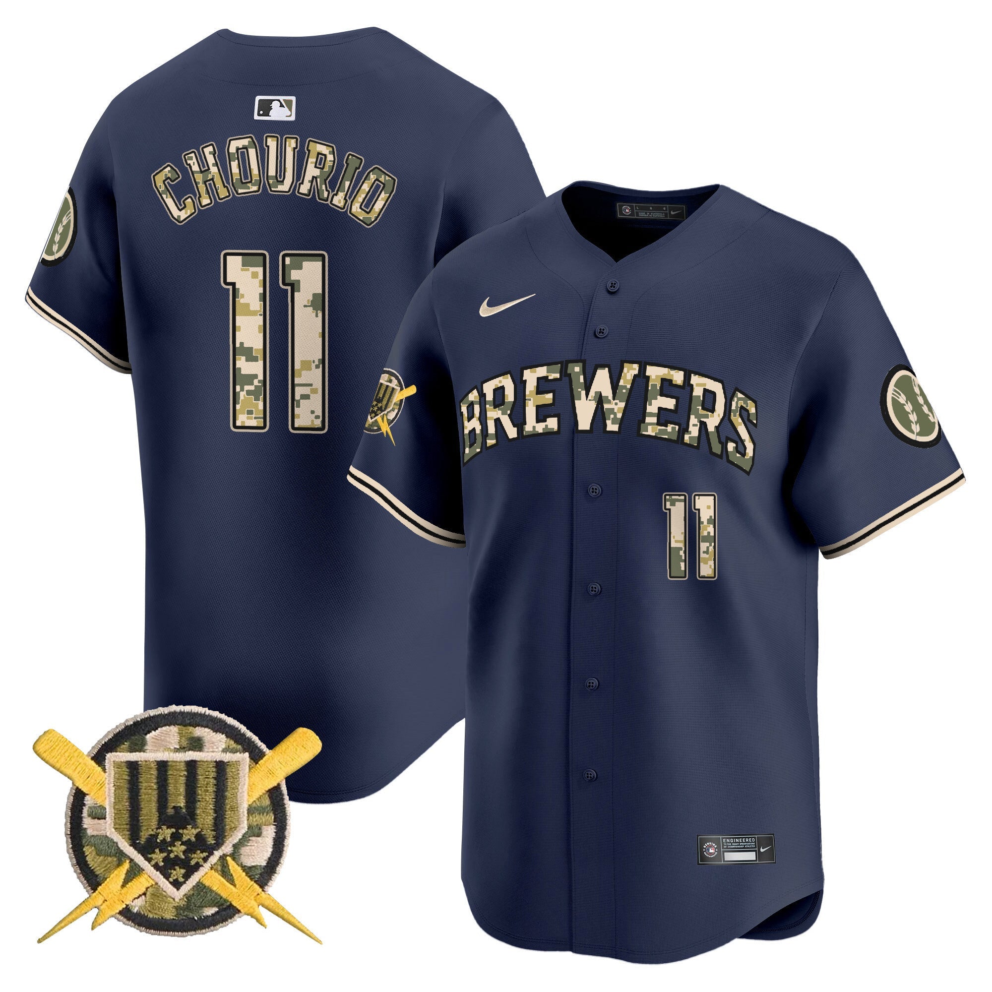 MIL Armed Forces Day Vapor Premier Limited Jersey - All Stitched