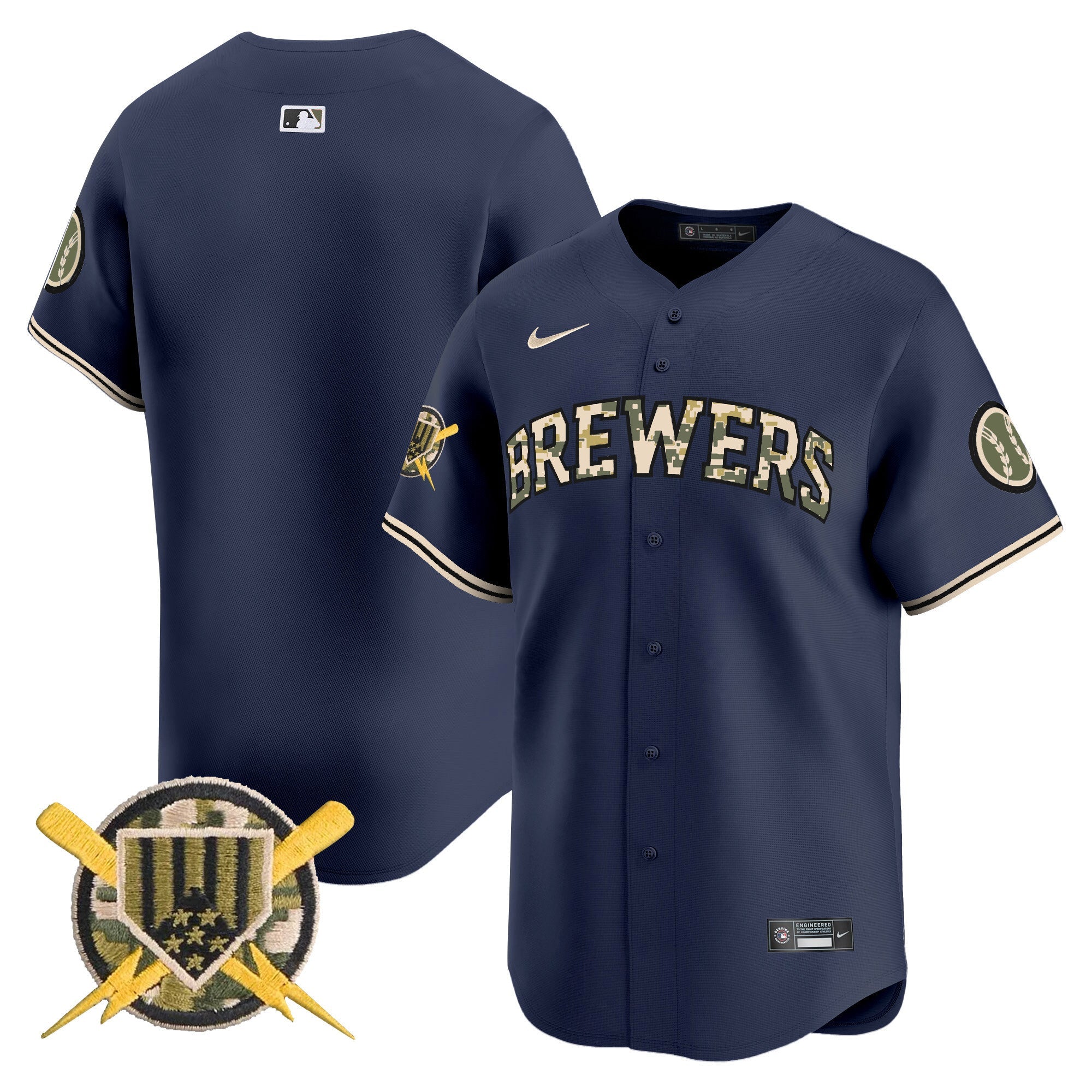 MIL Armed Forces Day Vapor Premier Limited Jersey - All Stitched