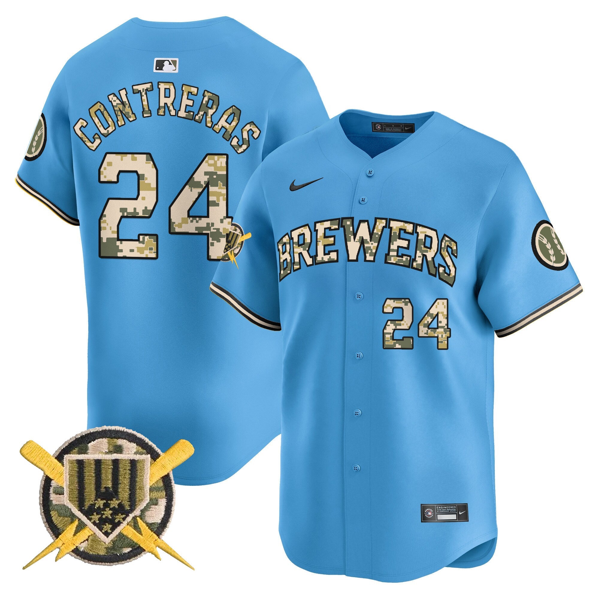 MIL Armed Forces Day Vapor Premier Limited Jersey - All Stitched