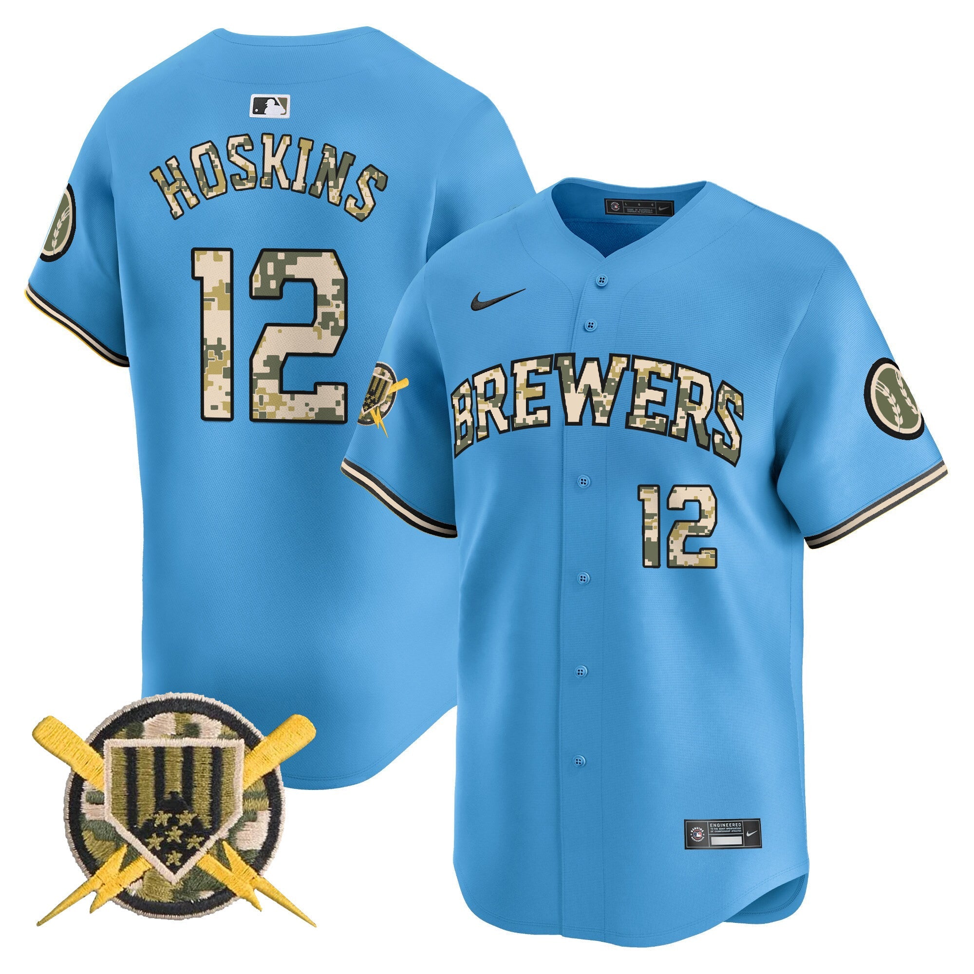 MIL Armed Forces Day Vapor Premier Limited Jersey - All Stitched