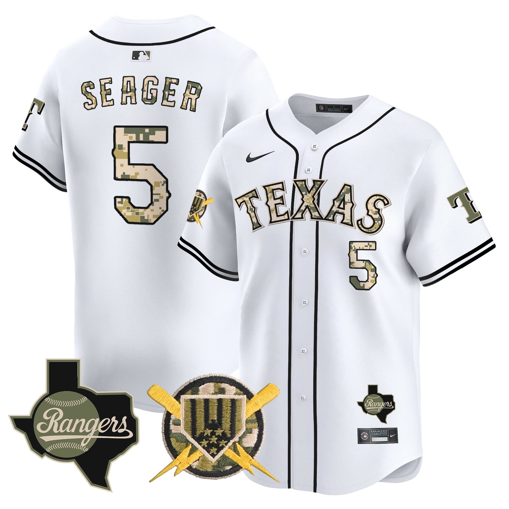 TEX Armed Forces Day Vapor Premier Limited Jersey - All Stitched