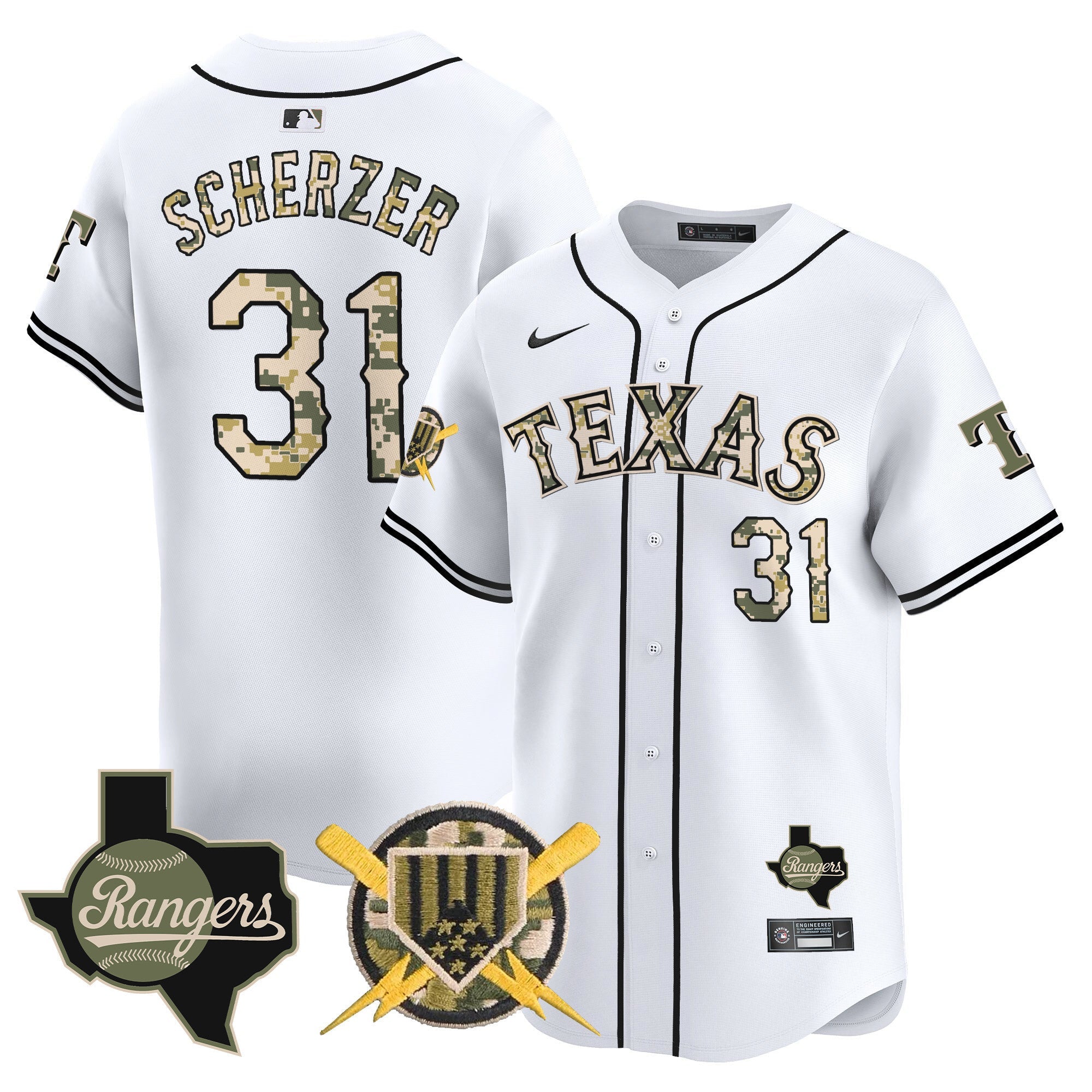 TEX Armed Forces Day Vapor Premier Limited Jersey - All Stitched