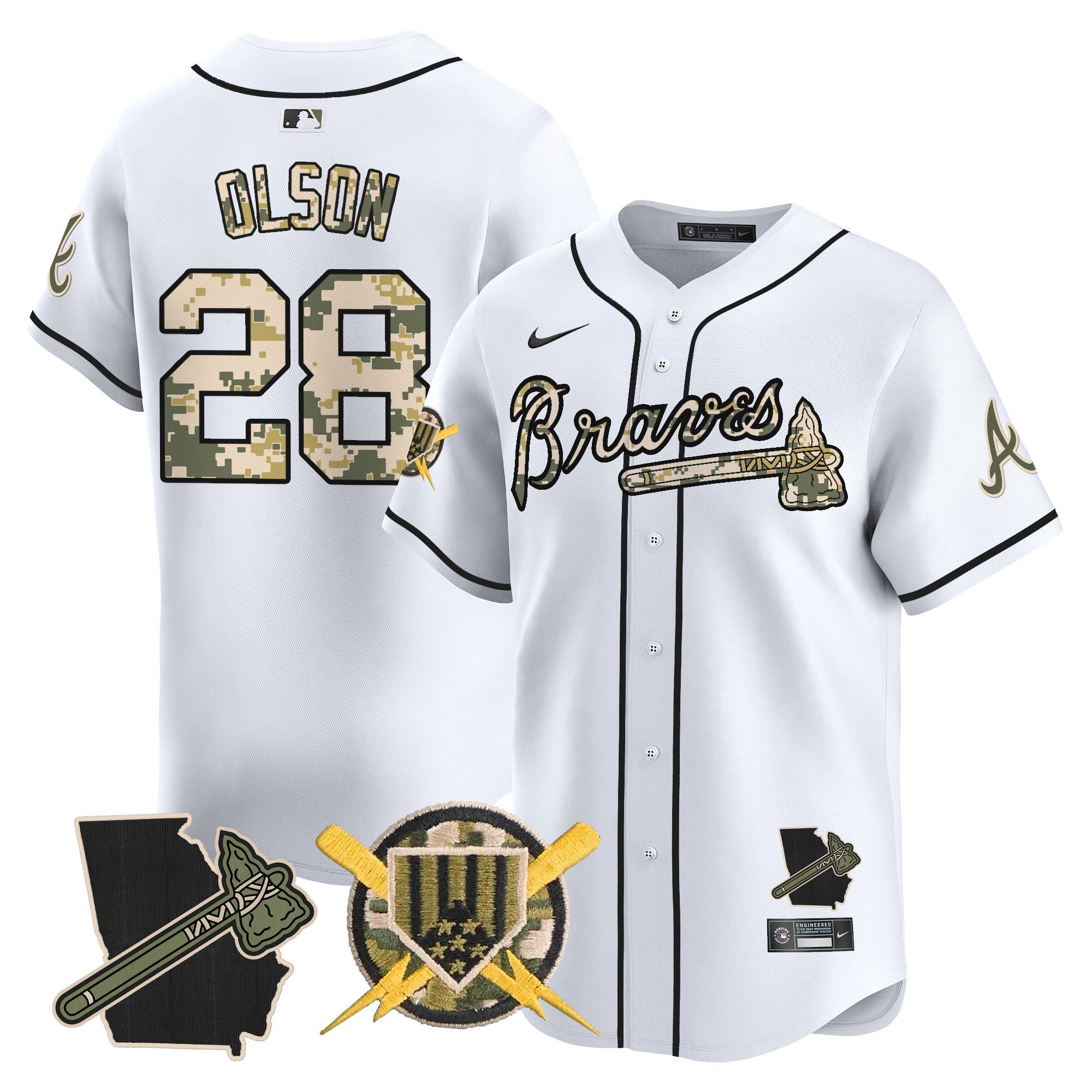 ATL Armed Forces Day Vapor Premier Limited Jersey - All Stitched