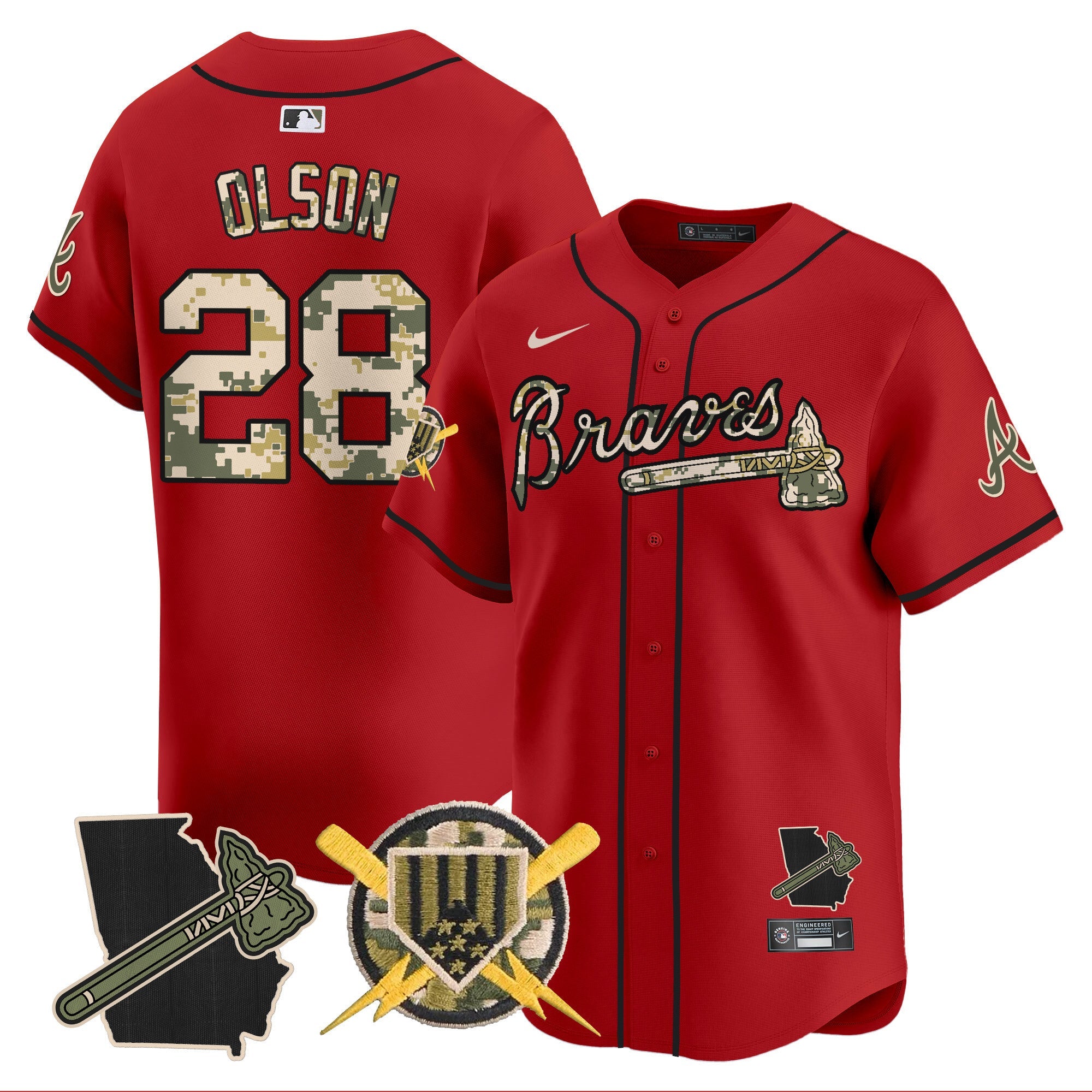 ATL Armed Forces Day Vapor Premier Limited Jersey - All Stitched