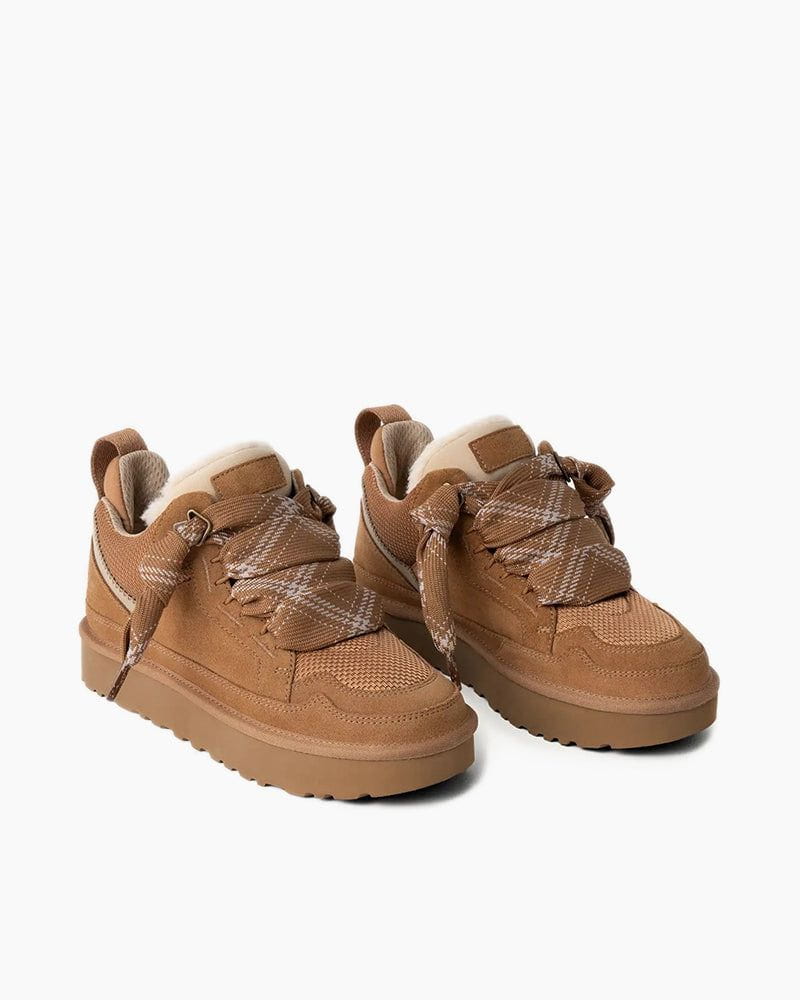 Women's Warm Plush-Lined Chunky Lowmel