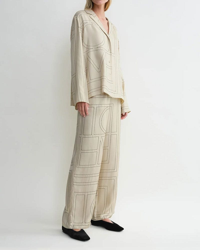 Monogram Silk Women's Pajamas