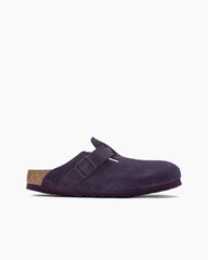 Women's Suede U-Style Soft Footbed Boston Clogs