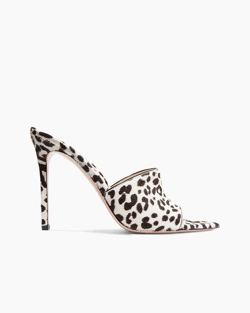 (Clean Up - US 10) Transparent PVC Pointed Toe Sandals