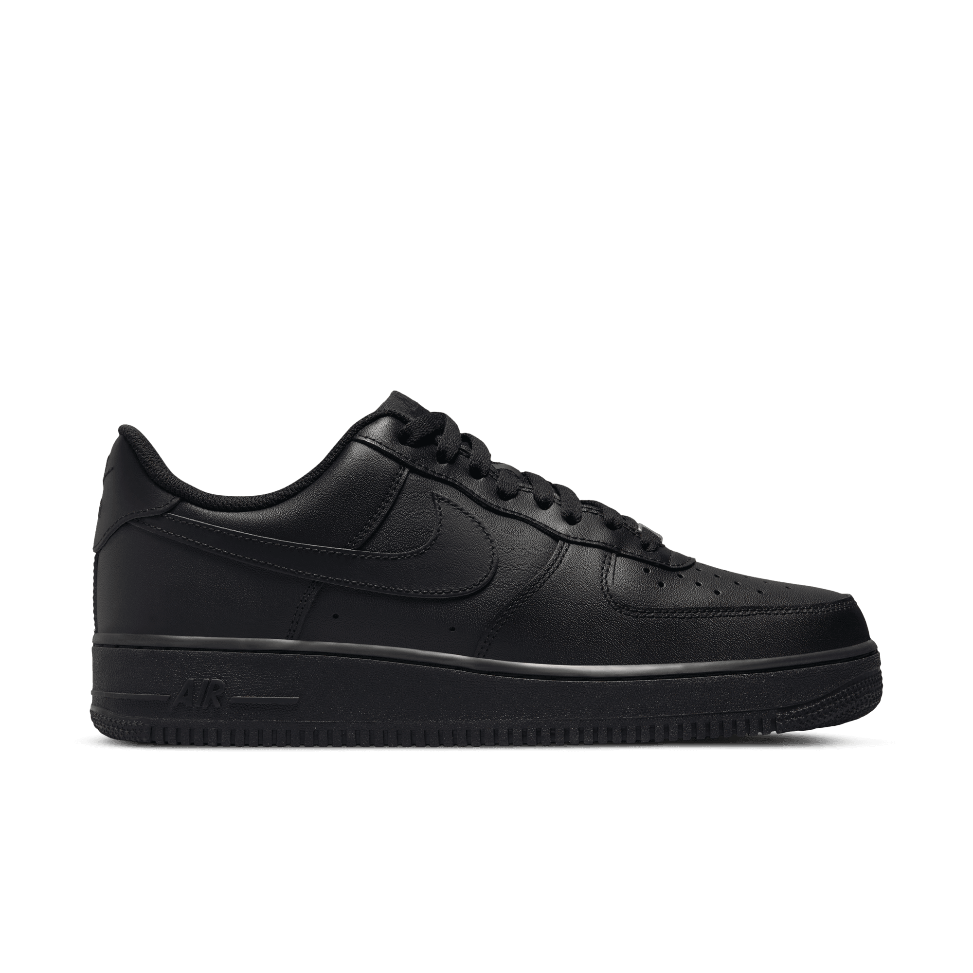 Nike Air Force 1 Triple Black - Men's
