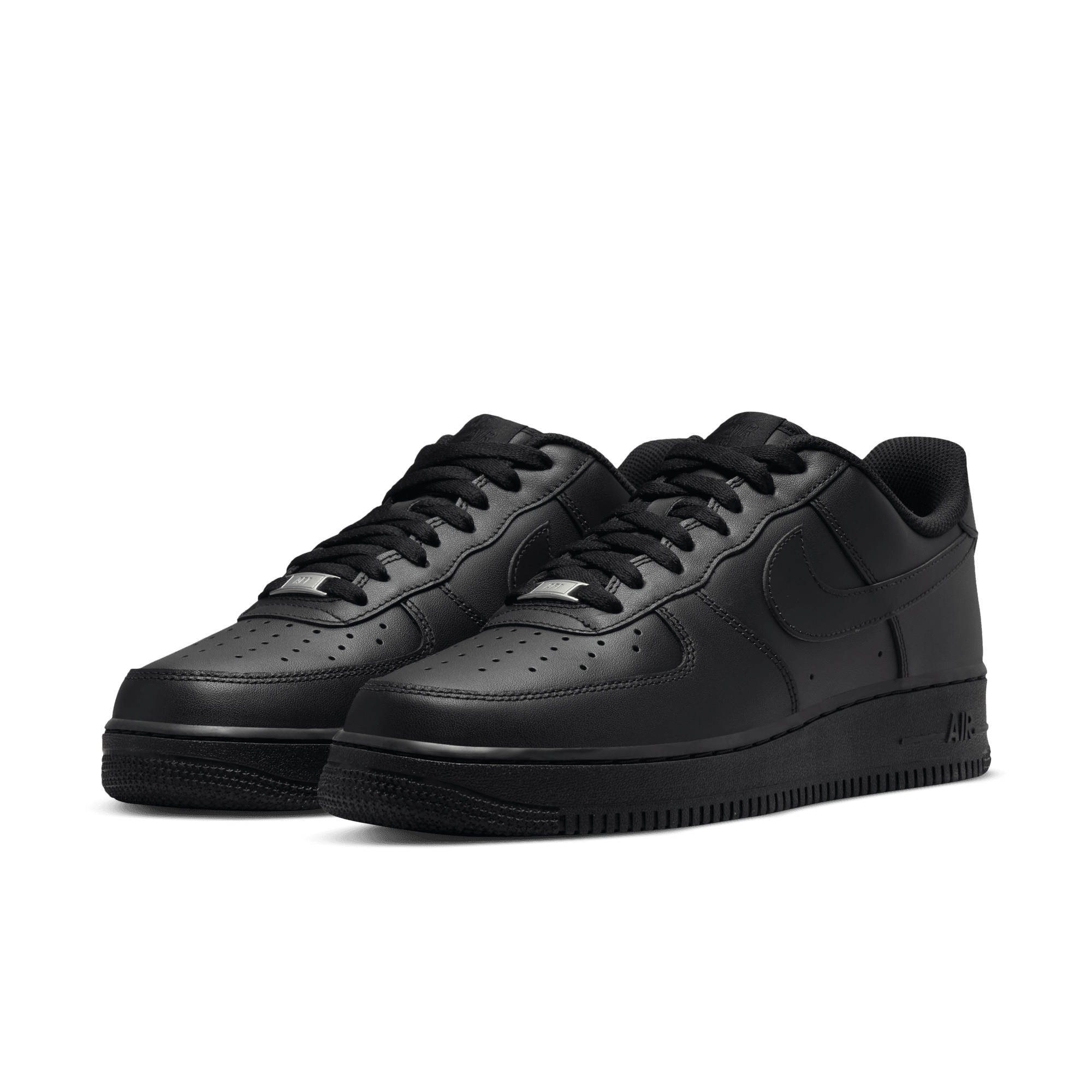 Nike Air Force 1 Triple Black - Men's