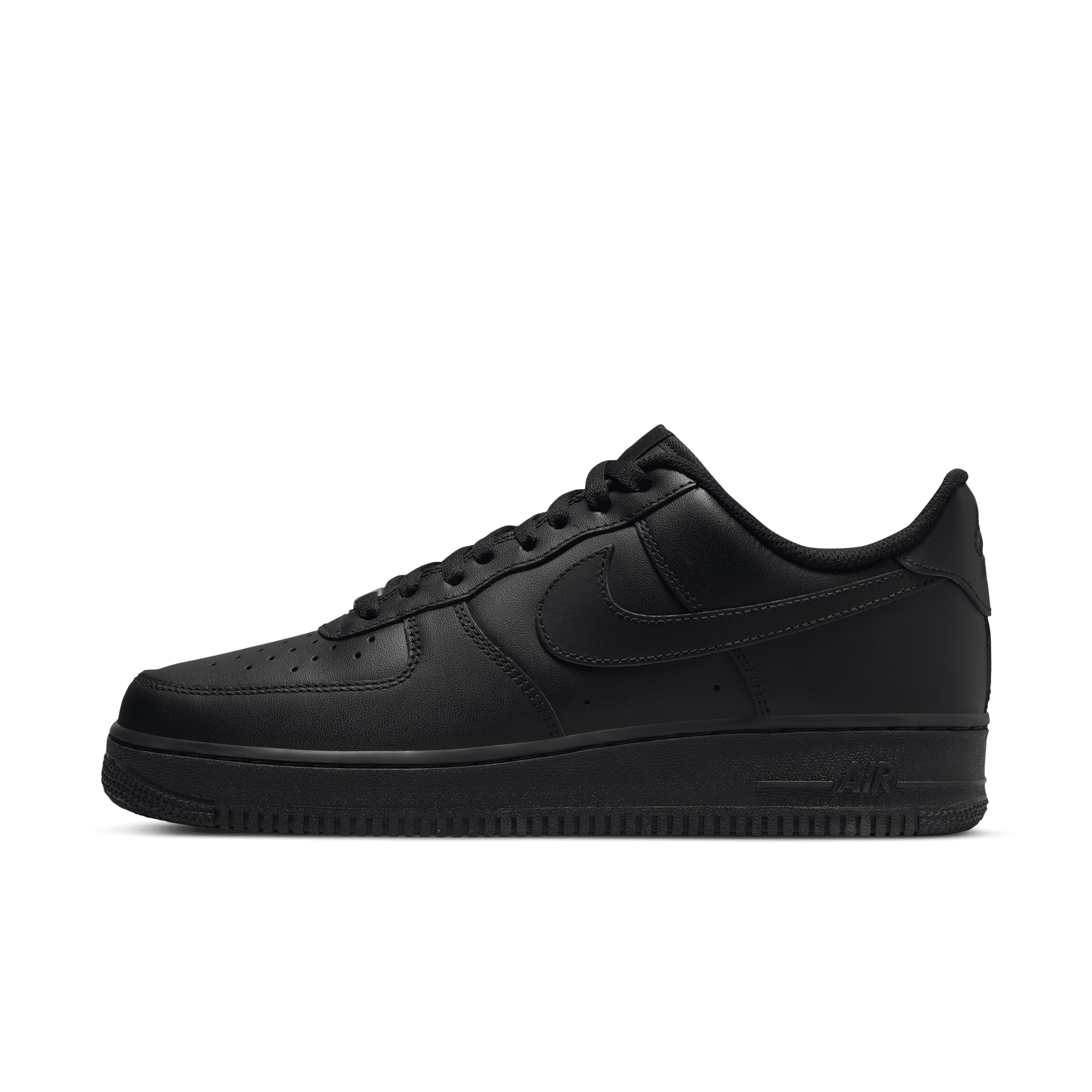 Nike Air Force 1 Triple Black - Men's