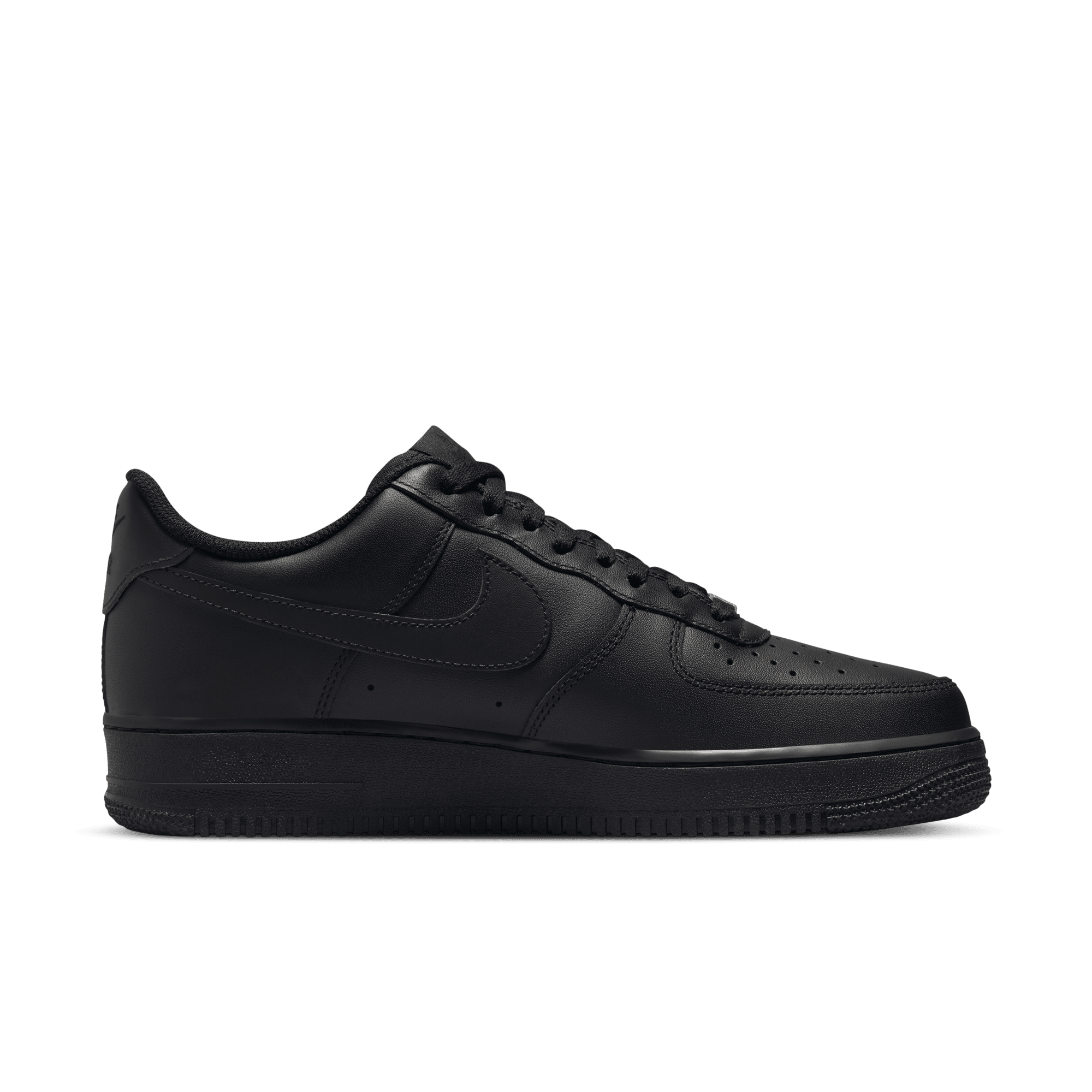 Nike Air Force 1 Triple Black - Men's