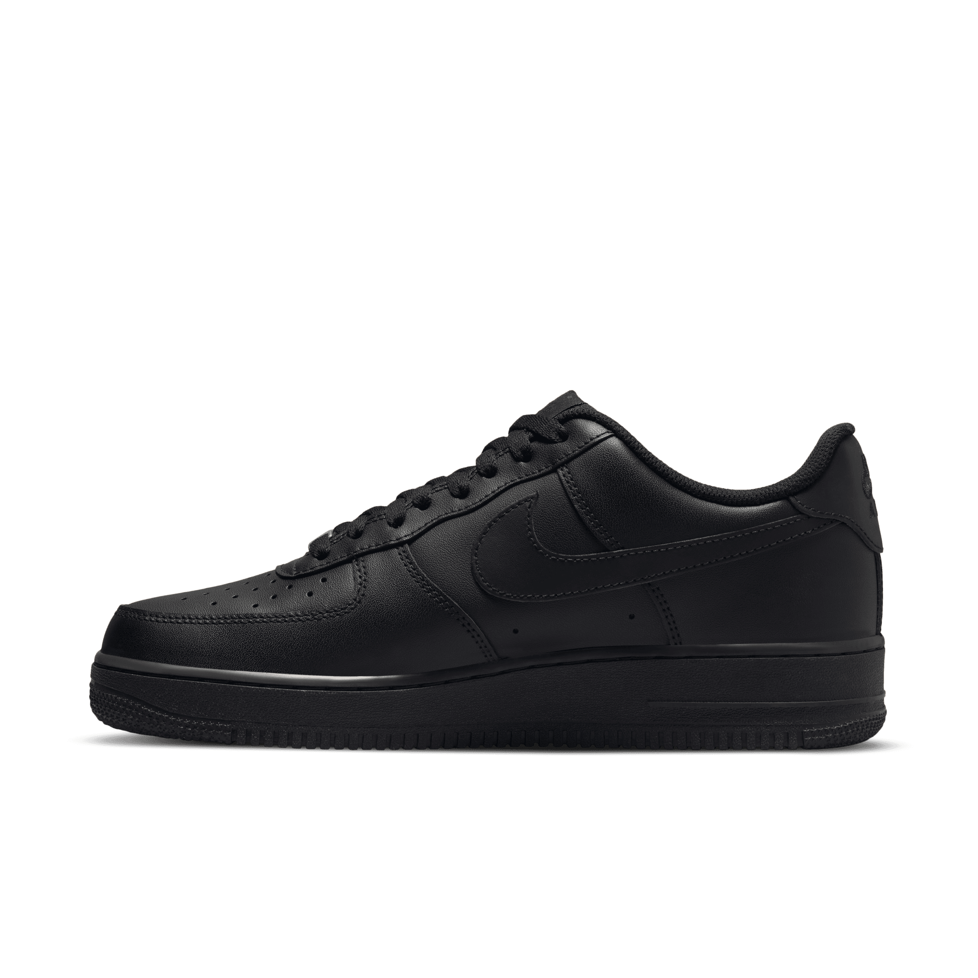 Nike Air Force 1 Triple Black - Men's