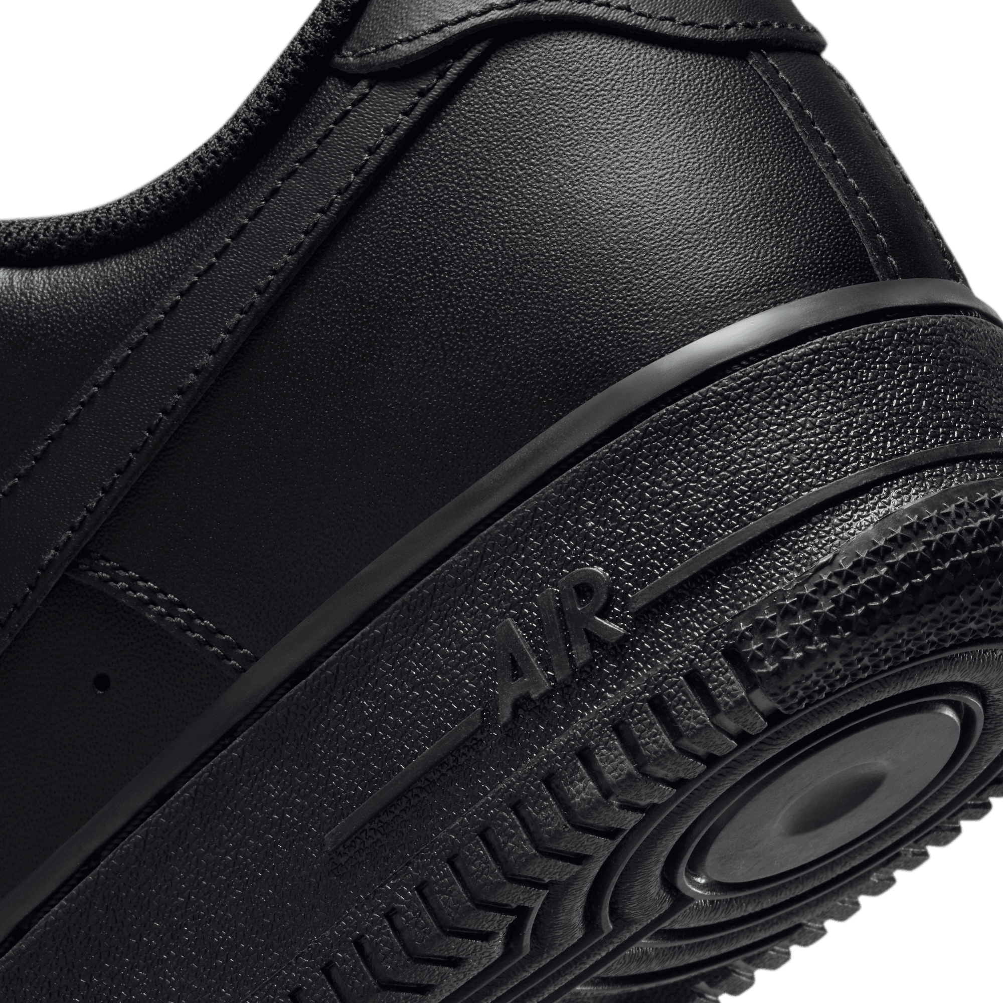 Nike Air Force 1 Triple Black - Men's