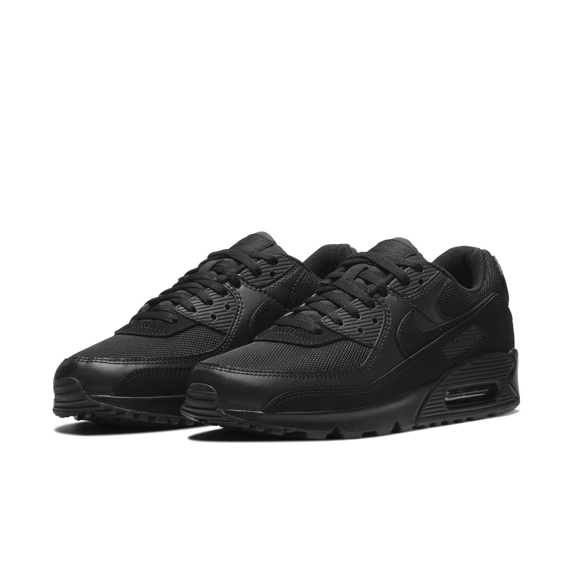 Nike Air Max 90 Recraft Triple Black - Men's