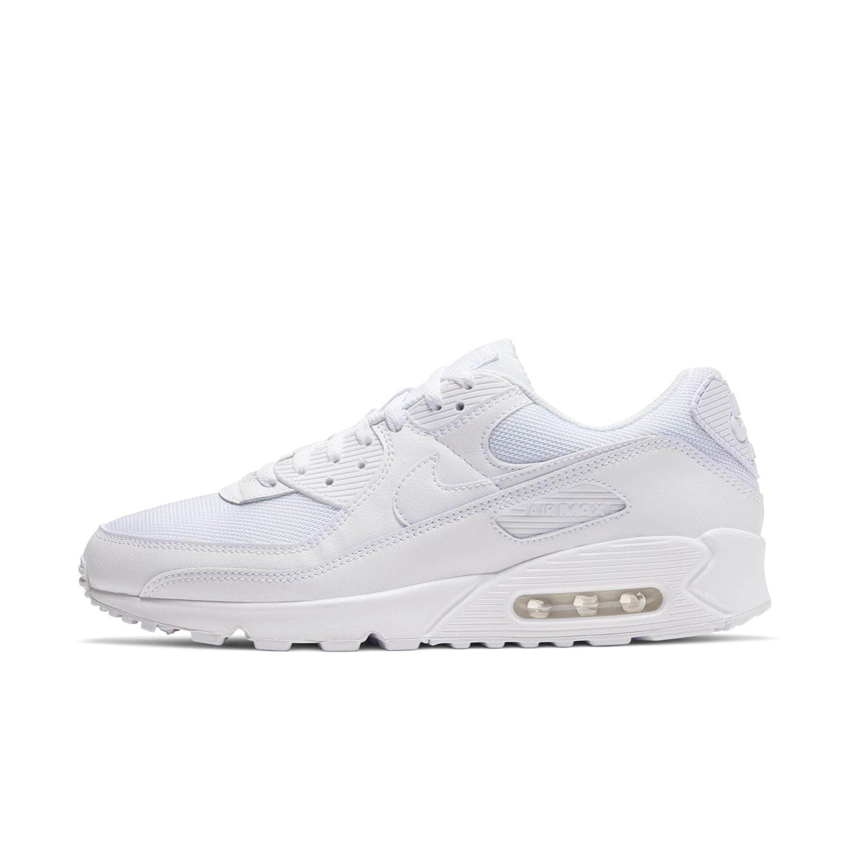 Nike Air Max 90 Recraft "Triple White" - Men's