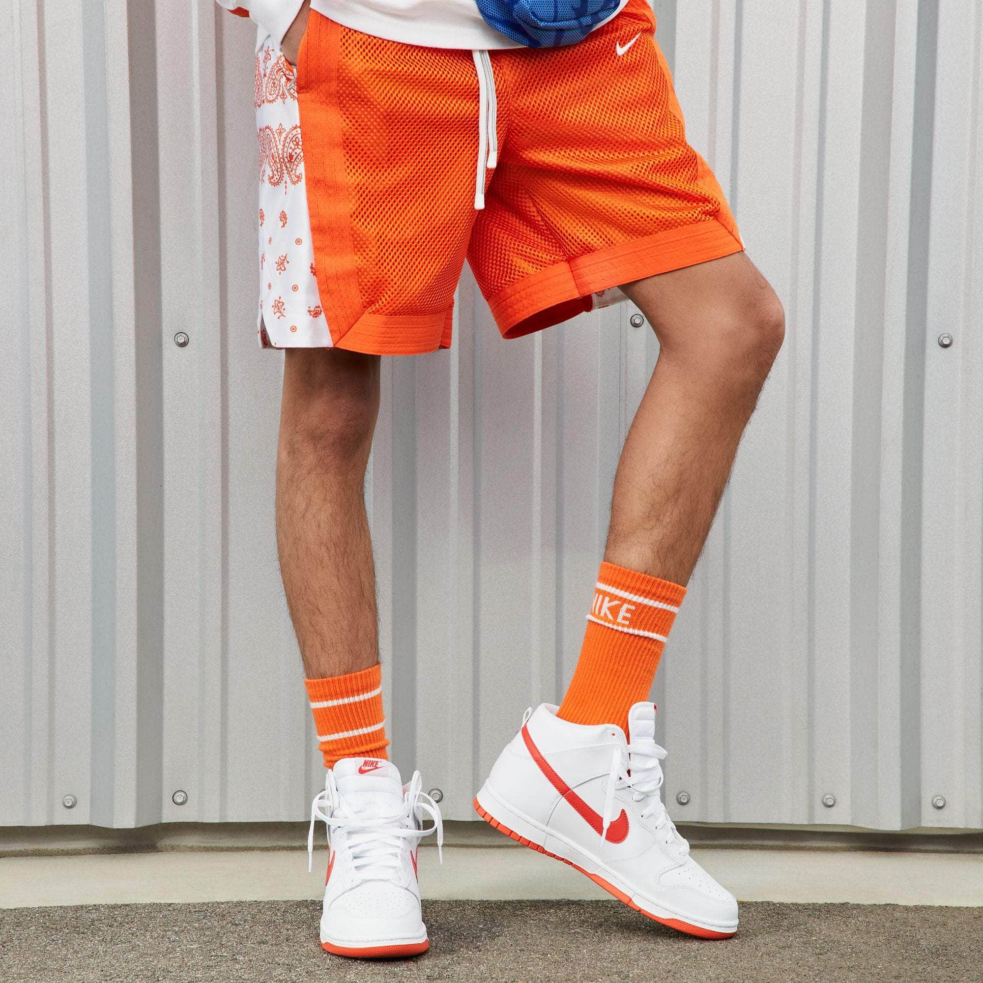 Nike Dunk High White "Picante Red" - Men's