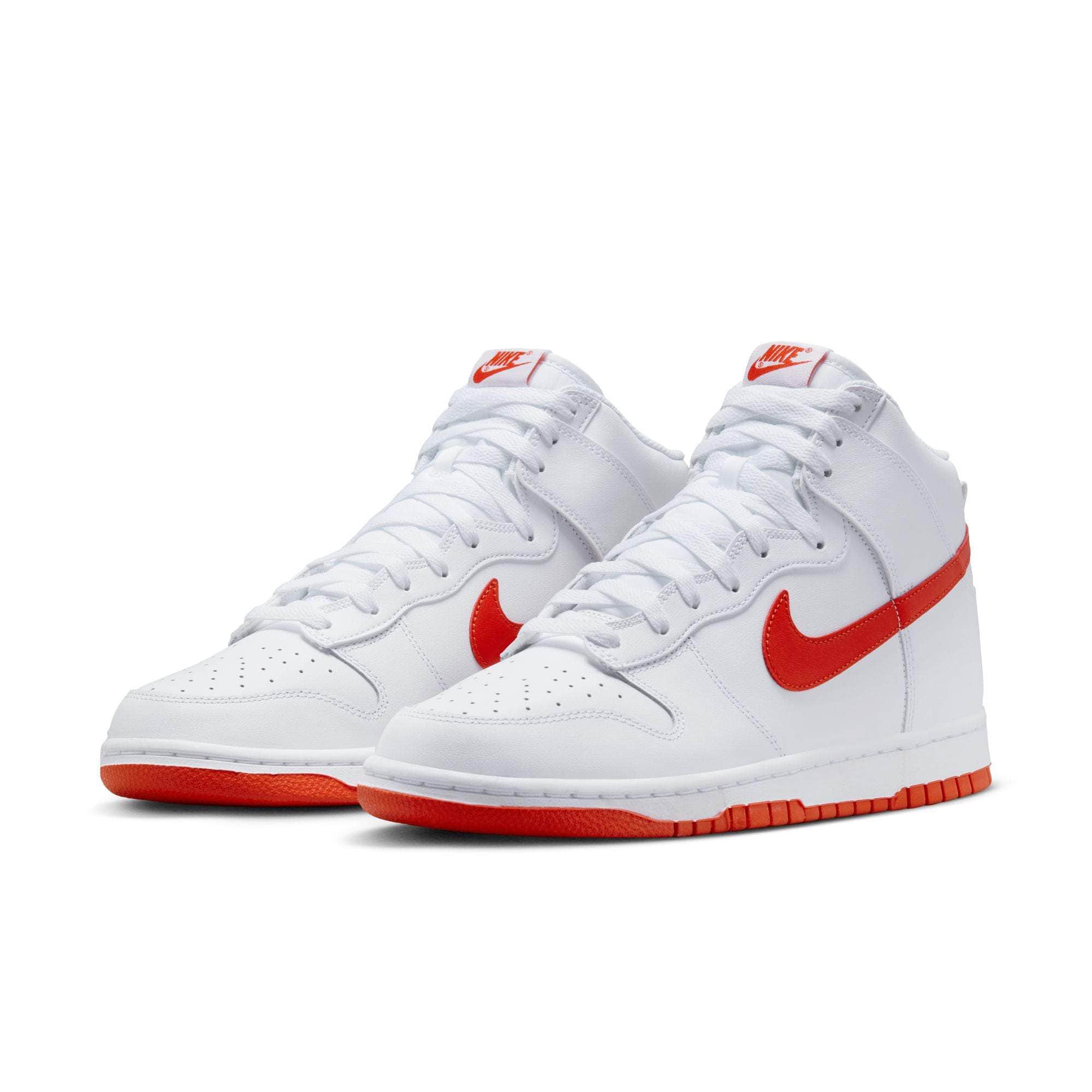 Nike Dunk High White "Picante Red" - Men's