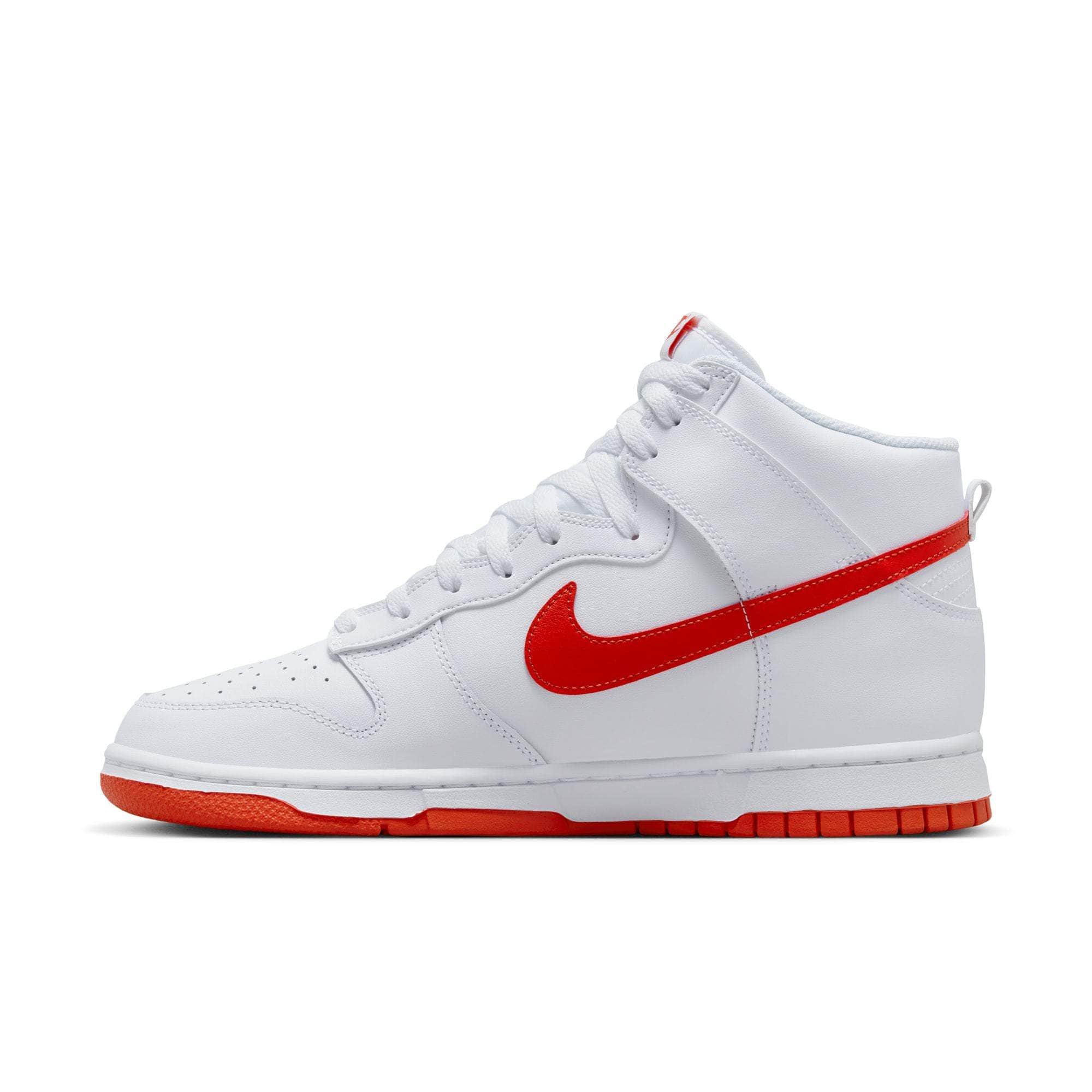 Nike Dunk High White "Picante Red" - Men's