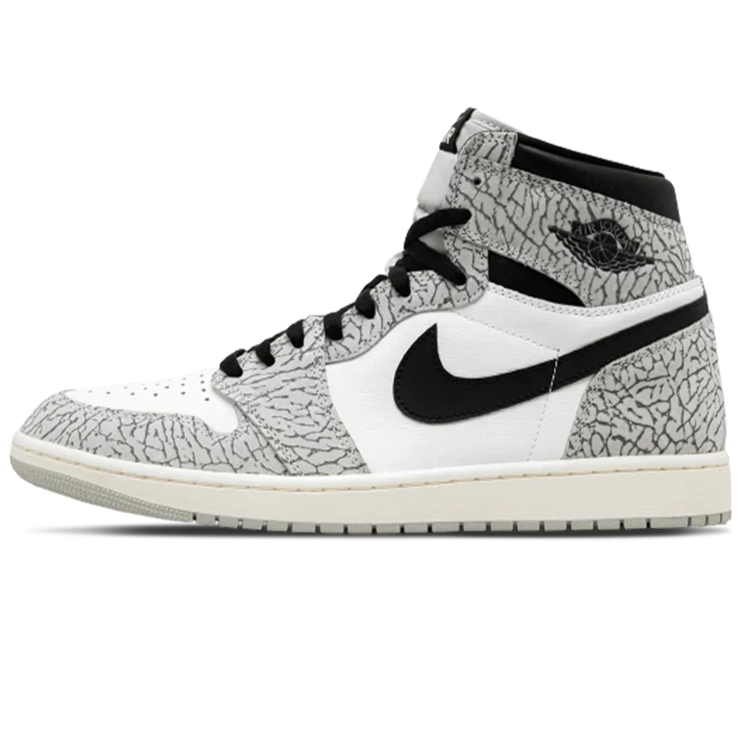 Air Jordan 1 High 'White Cement'