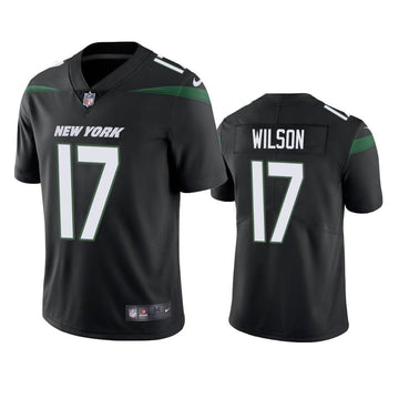 Men’s New York Jets Garrett Wilson Nike Black 2022 Jersey