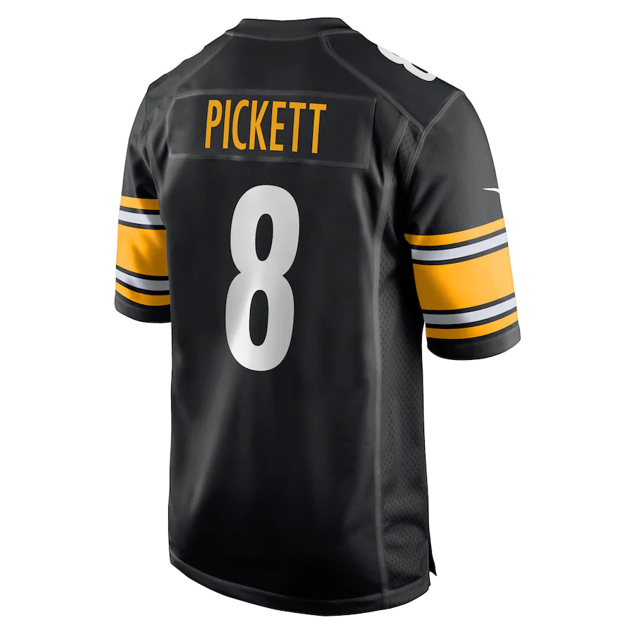 Men’s Pittsburgh Steelers Kenny Pickett Nike Black 2022 Jersey - CADEAUME