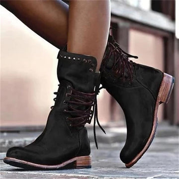 Women Boots New Women's  Boots Under Women's Toe Handmade Rivet  Gothic Shoes